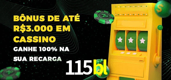115bl melhor bônus de depósito